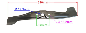 LISTWA TNĄCA 530MM CASTEL GARDEN HONDA HRB535