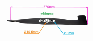 LISTWA TNĄCA 370MM AL-KO ALKO BEM 1301 Classic 38E