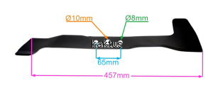 LISTWA TNĄCA 457MM EFCO G48TK ZAMIENNIK