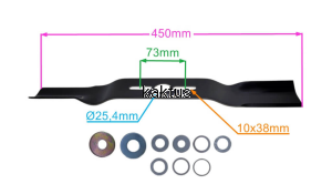 LISTWA TNĄCA 450 MM UNIWERSALNA OREGON OBNIŻONY
