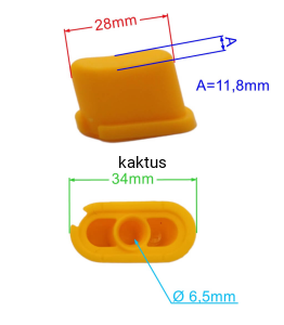 PRZYCISK DŹWIGNI REG. WYS. TWINCLIP 322602029/0