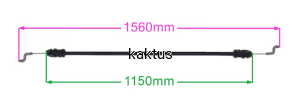LINKA NAPĘDU KOSIARKI STIHL ZAMIENNIK 63587007531A