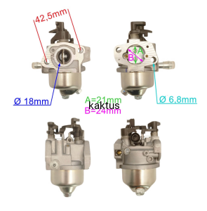 GAŹNIK SILNIKA LONCIN 1P65FE-2 1P65FE-2 HUS HS166A