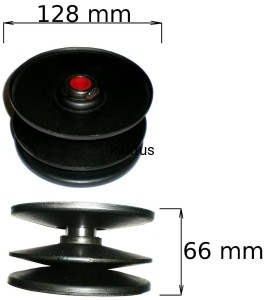 KOŁO PASOWE WARIATOR MTD 16G6-MTD 717-0800A