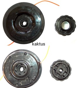 GŁOWICA ŻYŁKOWA NAC NQE KPL. Z NAKRĘTKĄ