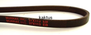 PASEK KLINOWY NAPĘDU JAZDY MURRAY 37X113MA DRUGI