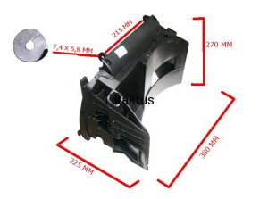 PLASTIK OBUDOWY TYŁ BR BIO 470/520