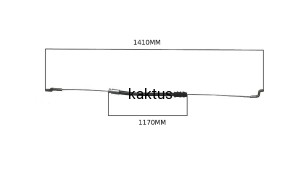 LINKA HAMULCA KOSIARKI DAYE D1569 OLD