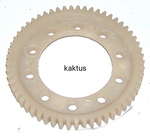 ZĘBATKA PLASTIKOWA NAC KOSIARKI 57 ZĘBÓW - S TYP