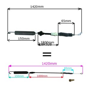 LINKA DECKU MTD 746-04173 746-05436 754-05140