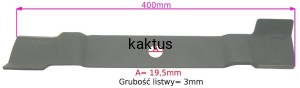 LISTWA TNĄCA 400 MM AL-KO ALKO BIO BLISTER