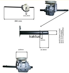 PRZEKŁADNIA NAPĘDOWA D1566 1568C