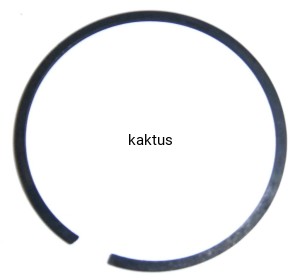 PIERŚCIEŃ TŁOKA 43MMx1,12MM  PIŁY