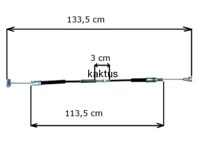 LINKA NAPĘDU KOSIARKI DAYE D1576 1576C