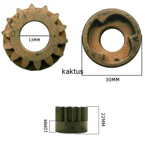 ZĘBATKA NAPĘDU MTD PRAWA 14Z 717-04192C