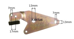 HAMULEC NOŻA MTD 983-04417