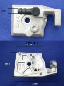 POKRYWA GAŹNIKA PILARKI SPALINOWEJ