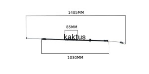 LINKA JAZDY STIGA KOSIARKI T47 53 4SP CASTEL STIGA