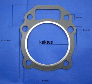 USZCZELKA POD GŁOWICĘ KOSIARKI NAC T675 T575