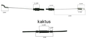 LINKA NAPĘDU KOSIARKI STIGA ES 464TR COLL46S 53SB