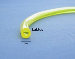 PRZEWÓD PALIWA 3,5MMx6,5MM ŻÓŁTY