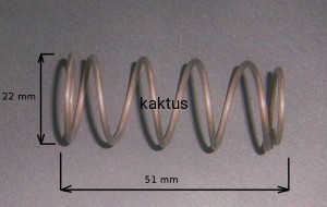SPRZĘŻYNA GŁOWICY SGT350 SGT600