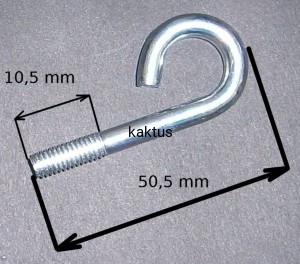 ŚRUBA Z OCZKIEM LINKI ROZRUCHOWEJ STIGA