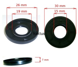 USZCZELNIACZ WAŁU DUŻY KOSY SPAL 15x30x7