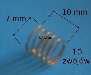 SPRĘŻYNA MEMBRANY KAWASAKI FA210A FA210D