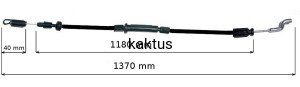 LINKA NAPĘDU KOSIARKI CASTEL 381030092/1
