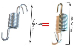 SPRĘŻYNA ODCIĄGU PRZEKŁADNI NAC S511VHY  RIWALL