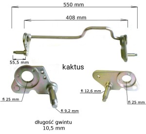 OŚ TYLNIA KOSIARKI MURRAY MX500E 880829YP