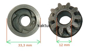 ZEBATKA PRAWA NAPĘDU KOSIARKI YH53/YH58