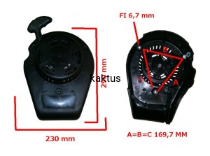 ROZRUSZNIK SILNIKA GGP WBE0701 0702 OHV140 OHV160