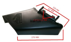 OSŁONA BOCZNEGO WYRZUTU KOSIARKI HK46 HK51BS625N4W