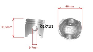 TŁOK KOSY STIGA SB420D 118801216/0