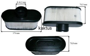 FILTR POWIETRZA SILNIKA KAWASAKI FR691V ZAM