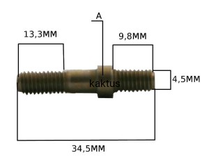 SZPILKA MOCOWANIA PROWADNICY