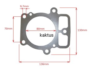 USZCZELKA GŁOWICY BRIGGS 693997