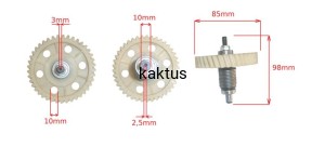 SPRZĘGŁO Z ZĘBATKĄ PIŁY STIGA 1814Q 2016Q KPL.
