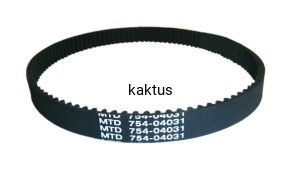 PASEK ZĘBATY MTD K41 754-04031
