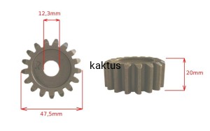 ZĘBATKA PRAWA AL-KO PM 4620 5.13 BR-X ALKO 479079