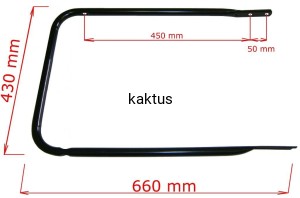 UCHWYT DOLNY KOSIARKI SPAL. NG464 381006512/0