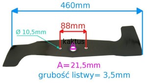 LISTWA TNĄCA 460 MM HONDA
