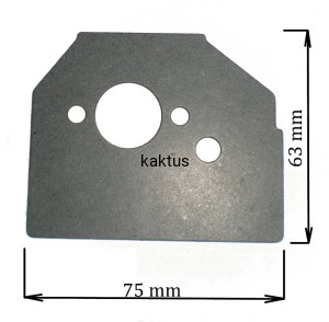 USZCZELKA PAPIEROWA POD GAŹNIK NO-CS38;YD45