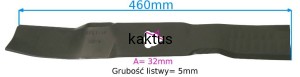 LISTWA TNĄCA 456 MM STIGA PARK 125 COMBI
