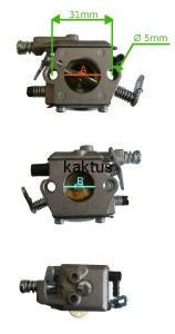 GAŹNIK STIHL 023,025,MS210,230,250 WALBRO