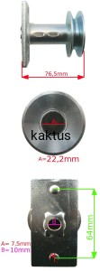 PIASTA NOŻA MTD Z NAPĘDEM 22,2MM