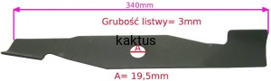 LISTWA TNĄCA 340 MM ALKO