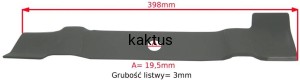 LISTWA TNĄCA 398 MM ALKO COMFORT 40E